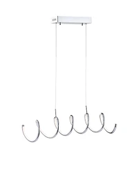 Ali 31" Dimmable Adjustable Integrated Led Linear Pendant