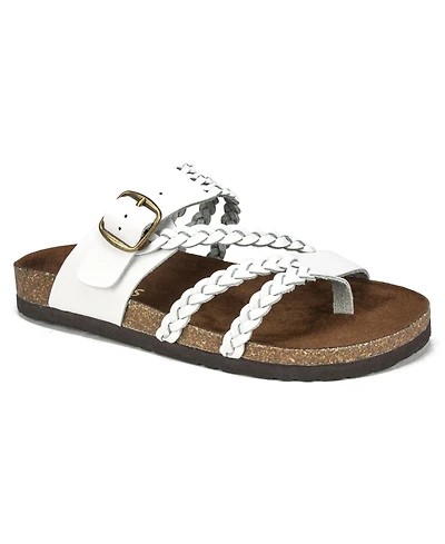White Mountain Women's Hayleigh Footbed Sandals