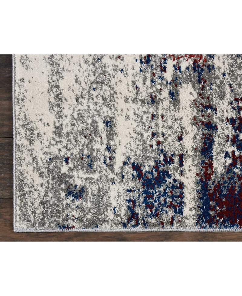 Long Street Looms Samuel SAM15 Multi 2'2" x 7'6" Runner Rug