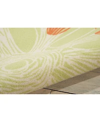 Long Street Looms Backyard BAC022 5'3" x 7'5" Outdoor Area Rug