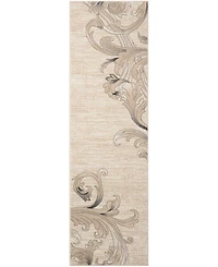 Long Street Looms Samuel SAM05 Mocha 2'2" x 7'6" Runner Rug