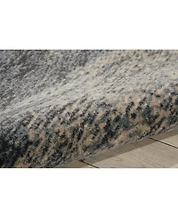 Long Street Looms Samuel SAM06 Driftwood 3'10" x 5'10" Area Rug