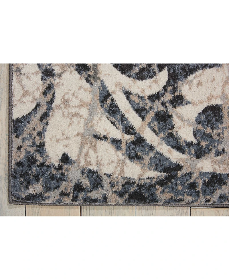 Long Street Looms Samuel SAM10 Ivory 9'3" x 12'9" Area Rug
