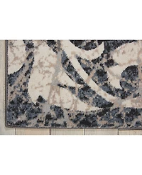 Long Street Looms Samuel SAM10 Ivory 9'3" x 12'9" Area Rug