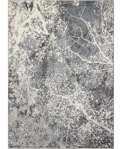 Long Street Looms Samuel SAM11 Gray 5'3" x 7'3" Area Rug