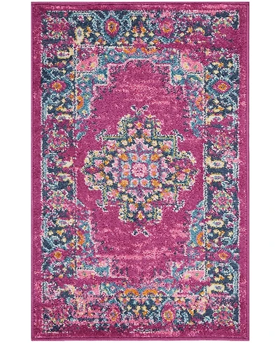 Long Street Looms Zeal ZEA03 Fuchsia 1'10" x 2'10" Area Rug