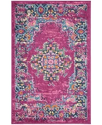 Long Street Looms Zeal ZEA03 Fuchsia 1'10" x 2'10" Area Rug
