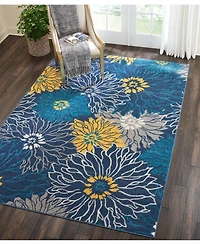 Long Street Looms Zeal ZEA17 6'7" x 9'6" Area Rug