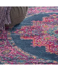 Long Street Looms Zeal ZEA03 5'3" Round Area Rug