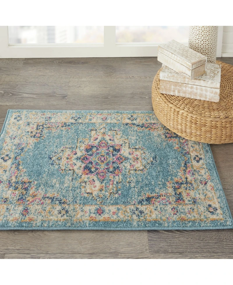 Long Street Looms Zeal ZEA03 Mist 1'10" x 2'10" Area Rug