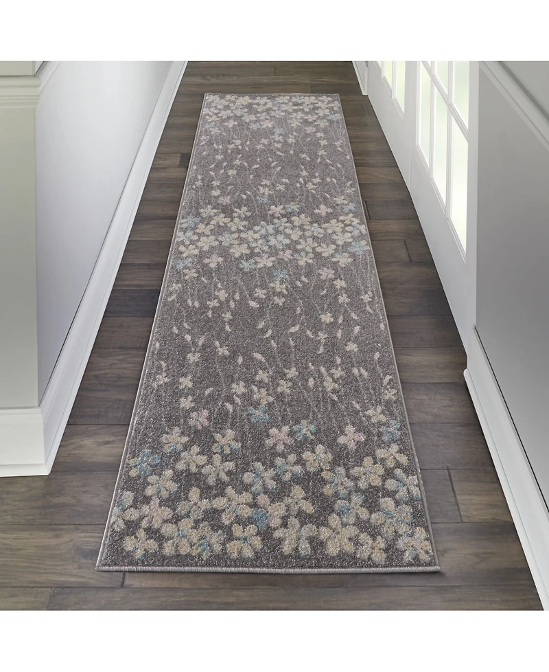 Long Street Looms Peace PEA04 2'3" x 7'3" Runner Rug