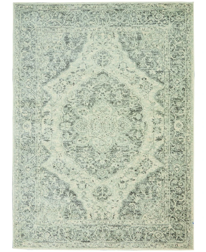 Long Street Looms Peace PEA05 Ivory 6' x 9' Area Rug