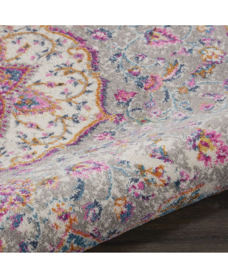 Long Street Looms Zeal ZEA22 5'3" Round Area Rug