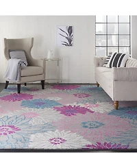 Long Street Looms Zeal ZEA17 Gray 9' x 12' Area Rug