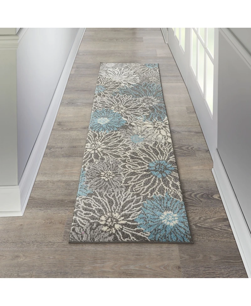 Long Street Looms Zeal ZEA17 2'2" x 7'6" Runner Rug