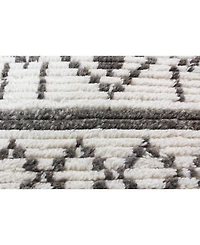 Closeout! Bashian Natural Wool M133 Ivory 3'6" x 5'6" Area Rug
