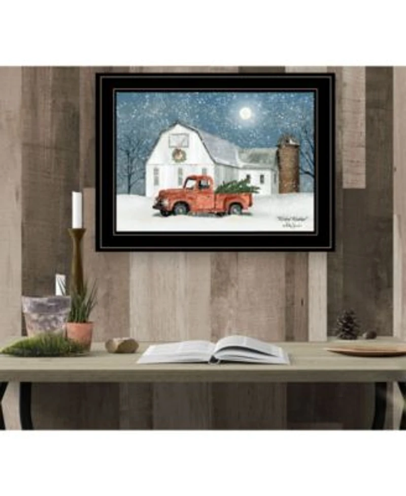 Trendy Decor 4u Wintry Weather By Billy Jacobs Ready To Hang Framed Print Collection