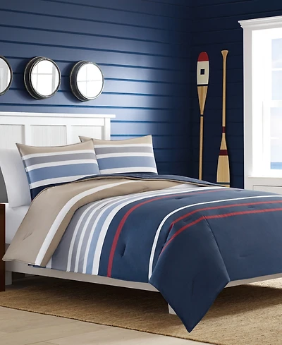 Nautica Bradford Reversible 2-Piece Comforter Set, Twin