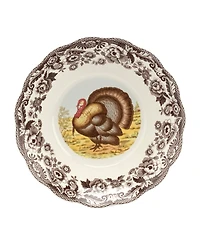 Spode Woodland Turkey Daisy Serving Bowl