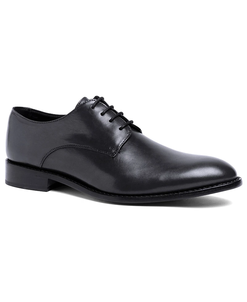 Anthony Veer Men's Truman Derby Lace-Up Leather Dress Shoes