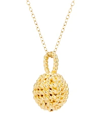 brook & york Parker Knot 14K Gold Pendant