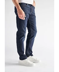 Devil-Dog Dungarees Men's Slim Straight Fit Performance Stretch Denim Jeans, Lincoln Wash