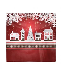 Ambesonne Christmas Set of 4 Napkins