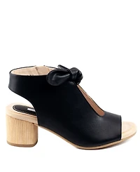 Gc Shoes Women's Kimora Knot Detail Block Heel Dress Sandals