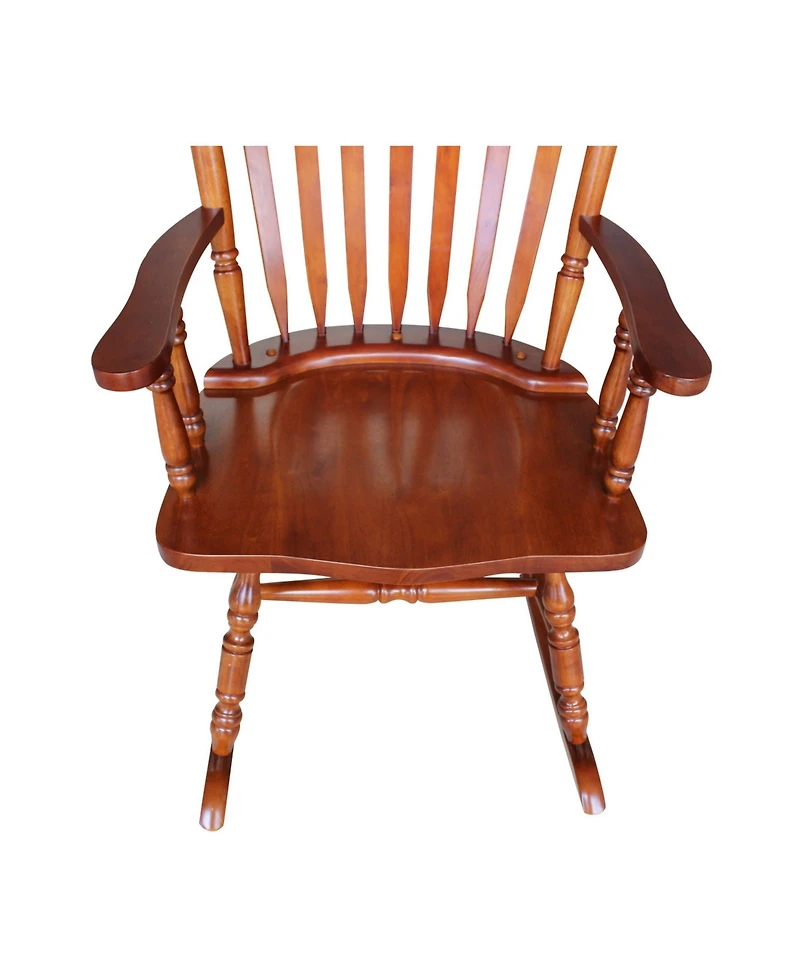 International Concepts Solid Wood Rocker