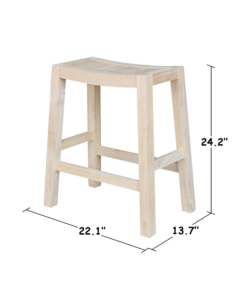 International Concepts Ranch Stool
