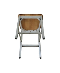 International Concepts X-Back Counterheight Stool