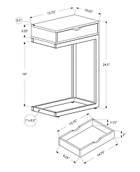Monarch Specialties Accent Table - Drawer