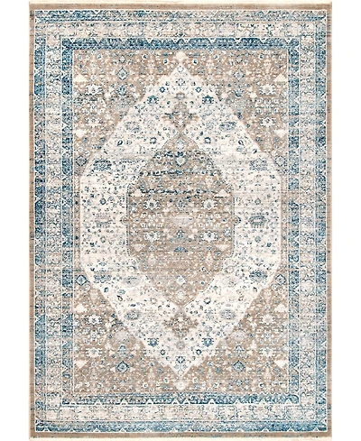 nuLoom Selina Hagia Sophia Oriental Gray 5'3" x 7'3" Area Rug