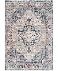 nuLoom Selina Kara Vintage-Inspired Gray 8' x 10' Area Rug