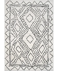 nuLoom Creek Contemporary Antonina Gray 5' x 8' Area Rug