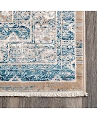 nuLoom Selina Hagia Sophia Oriental Gray 5'3" x 7'3" Area Rug