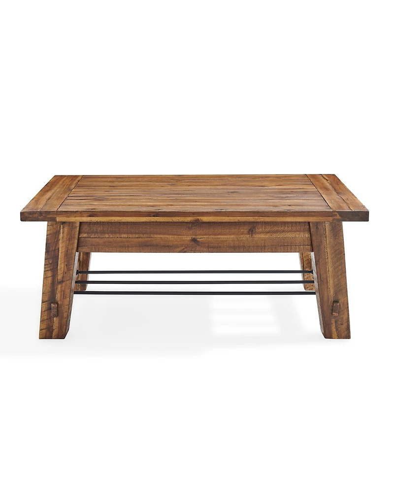 Alaterre Furniture Durango Industrial Wood Coffee Table