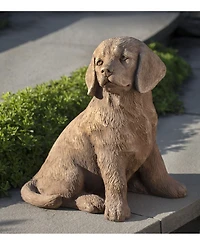 Campania International Golden Retriever Puppy Garden Statue