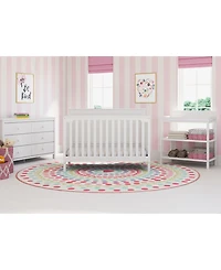 Storkcraft Alpine Changing Table (Gray) - Includes Water Resistant Changing Pad