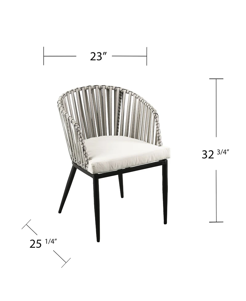 Southern Enterprises Anisa Wicker 3 Piece Outdoor Collection