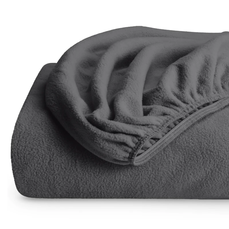 Bare Home Polar Fleece Fitted Sheet King