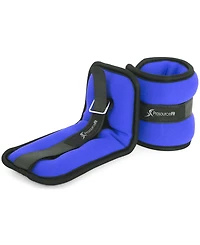 ProsourceFit Ankle Weights 3 lb, Set of 2, Blue
