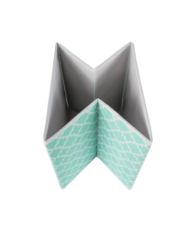 Design Imports Non-woven Polyester Cube Lattice Square Set of 4