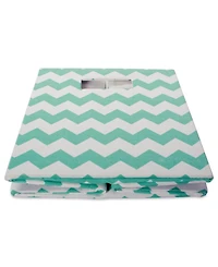 Design Imports Print Polyester Storage Bin
