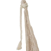 Mayan Hanging Hammock Chair - Extra Large Woven Rope Outdoor Hammock - 330-Pound Capacity - Natural