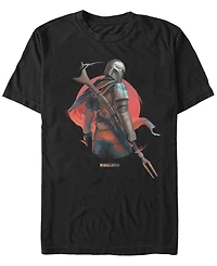Fifth Sun Men's Star Wars The Mandalorian Dusty Sunset Short Sleeve T-shirt
