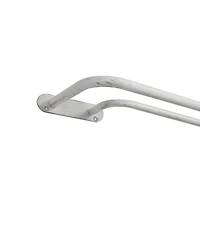 Exclusive Home Fetter Wrap Around Double Curtain Rod, 36"-72"