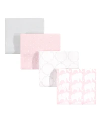 Hudson Baby Boys Gentle Cotton Flannel Receiving Throws