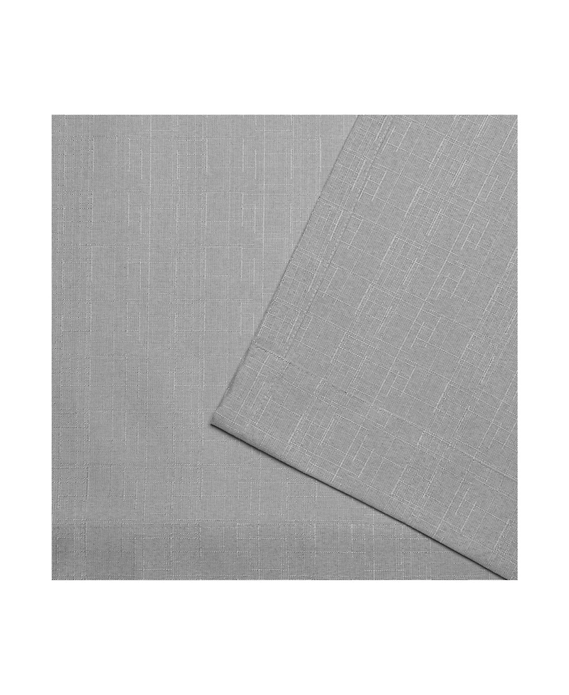 Exclusive Home Curtains Loha Linen Grommet Top Curtain Panel Pair