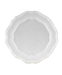 Casafina by Costa Nova Impressions White Dinner Plate